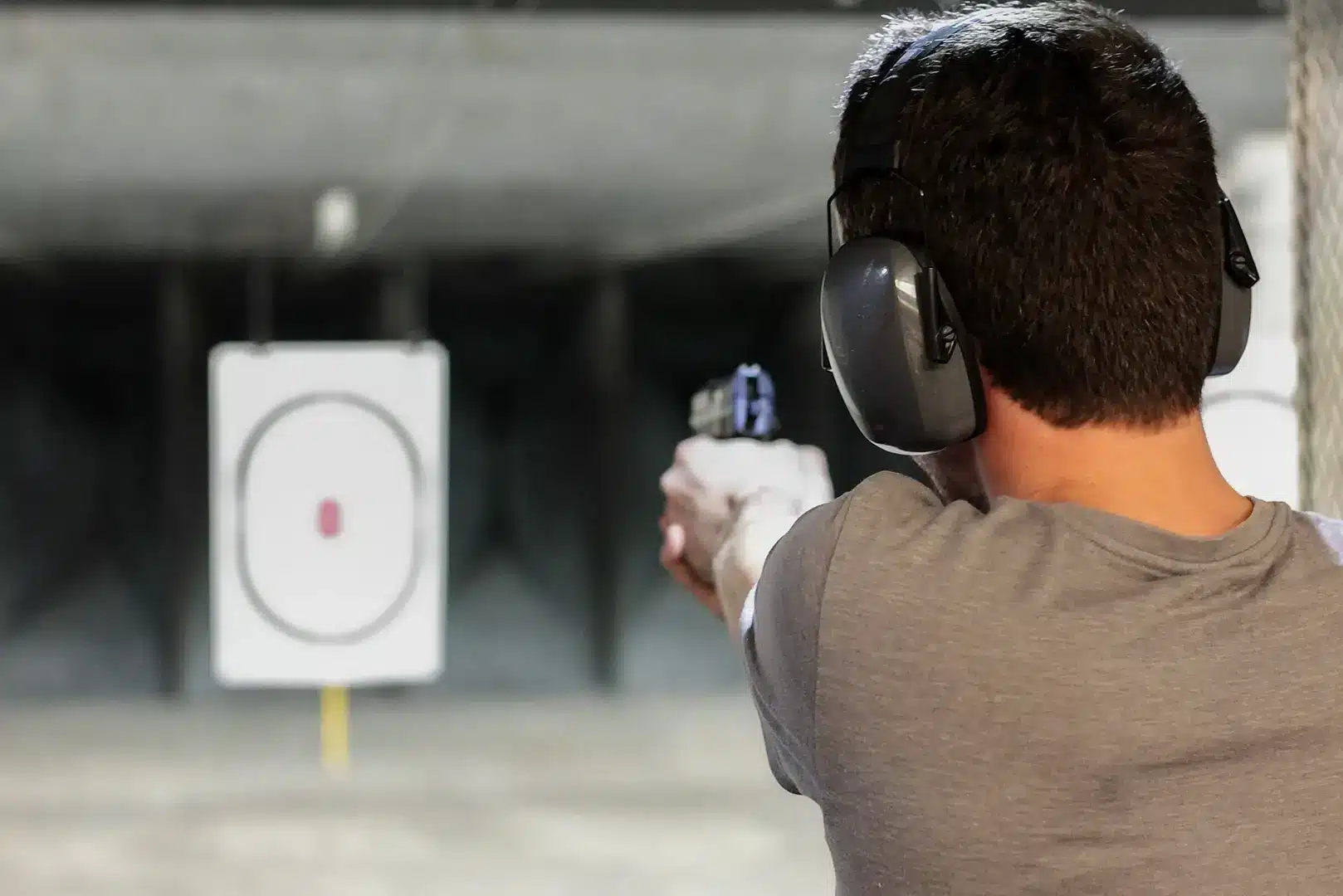 Shooting indoor Belgrade